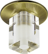 Oprawa stropowa stała patyna kryształ oczko SK-17 2215863