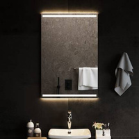 Lustro łazienkowe z LED, 60x90 cm vidaXL