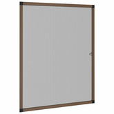 Siatka przeciw insektom do okien brązowy 120 x 140 cm