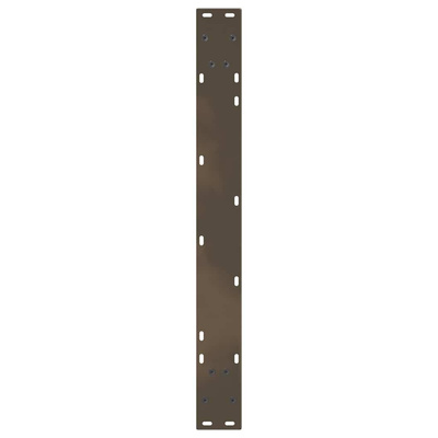 Nogi do stołu jadalnego w kształcie litery V 3 szt. Naturalna stal 70x(72-73,3) cm Stal
