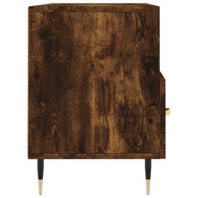 vidaXL Szafka pod TV, przydymiony dąb, 102x36x50 cm