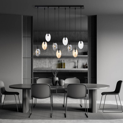 Lampa sufitowa  ASTRAL 9 BL MIX