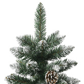 Sztuczna choinka ze stojakiem, zielona, 120 cm, PVC