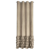 Zasłona Carli ciemnobeżowa 140x250