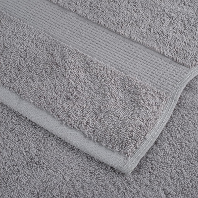 Ręczniki premium, SOLUND, 4 szt., szare, 100x200 cm, 600 g/m?