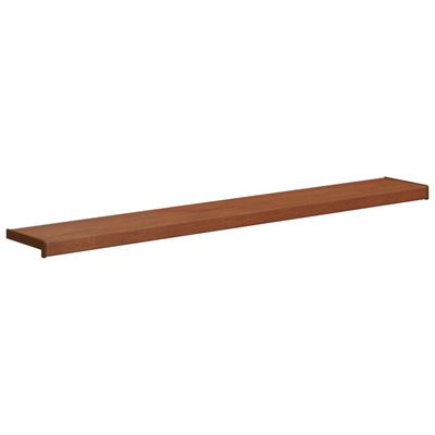 Parapet okienny Brązowe drewno 160 x 20 x 4,5 cm PVC