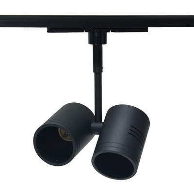 LAMPA SZYNOWA TENDA 2xGU10 CZARNY 3-FAZOWA SZYNOPRZEWÓD PROFILE