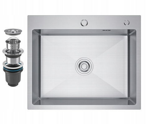 Zlewozmywak stalowy Ivette inox