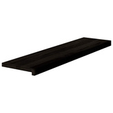 Stopnie schodowe 12 szt. brązowoczarne 100x25x2 cm lite drewno dębowe