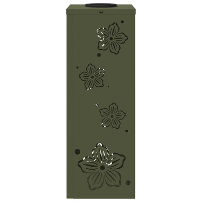 Słoneczna LED lampa na ścieżkę 2 pcs Zielony oliwkowy