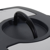 vidaXL Transporter dla zwierząt, szaro-czarny, 61x40x38 cm, PP