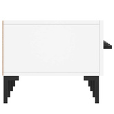 vidaXL Szafka pod TV, biała, 150x36x30 cm, materiał drewnopochodny wariant 7