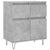 vidaXL Komoda, szarość betonu, 60x35x70 cm, materiał drewnopochodny wariant 4