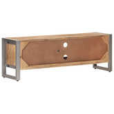 vidaXL Szafka pod TV, 120x30x40 cm, surowe drewno mango wariant 4