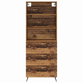 Highboard Stare drewno 69,5 x 34 x 180 cm Drewno inżynieryjne