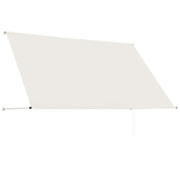 Markiza zwijana, 250 x 150 cm, kremowa