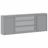 Szafka na narzędzia Czerwony i Szary 150 x 20 x 55 cm Stal