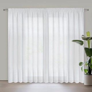 Firana Viola biała 300x250