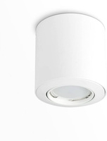 Ruchoma Spot AERO LED gu10 natynkowa CZARNY/BIALY