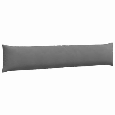 Poduszki na sofę 2 pcs Ciemnoszary 200 x 40 cm tkanina
