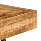 vidaXL Biurko z litego drewna mango, 118 x 50 x 75 cm