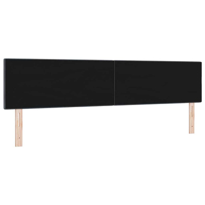 Zagłówek Ciemnoszary 200 cm Aksamit