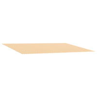 Materiał zapasowy do markizy Żółty i Biały 300 x 250 cm
