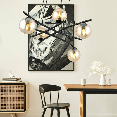 Lampa wisząca ESSA 5 MIODOWY