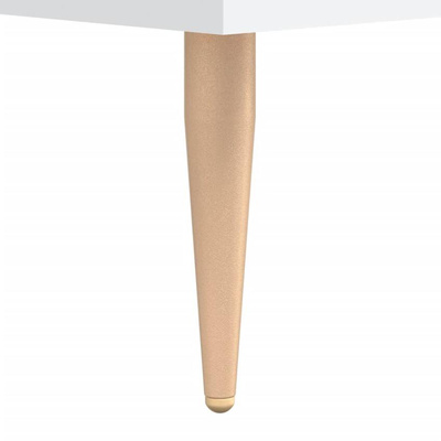 vidaXL Szafka pod TV, biała, 150x36x30 cm, materiał drewnopochodny