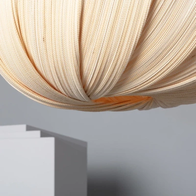 Lampa Wisząca Boho Bambusowa Zewnętrzna Abruzzo Margherita 40cm E27