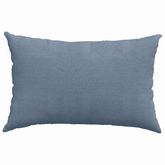 Poduszki na sofę 2 pcs Niebieski 60 x 40 cm Tkanina sztruksowa
