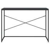 vidaXL Biurko komputerowe, czarne 110x60x70 cm materiał drewnopochodny