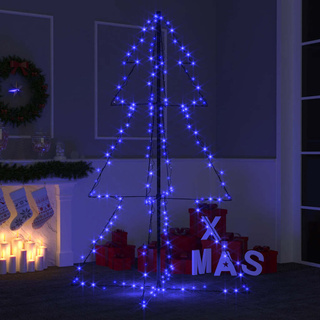 Ozdoba świąteczna LED w kształcie choinki, 200 LED, 98x150 cm