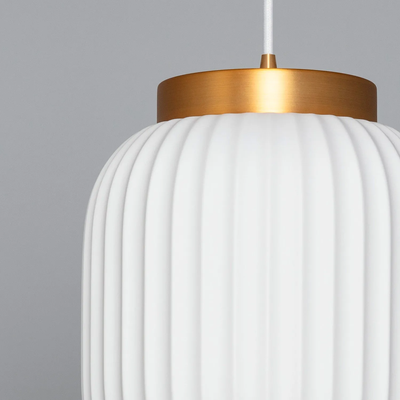 Lampa Wisząca z Porcelany Abruzzo Porcellado E14