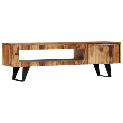 vidaXL Szafka pod TV, 140x30x40 cm, lite drewno sheesham