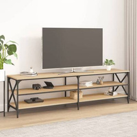 vidaXL Szafka pod TV, dąb sonoma, 180x40x50 cm materiał drewnopochodny