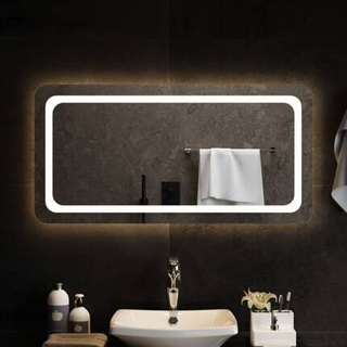 Lustro łazienkowe z LED, 100x50cm vidaXL