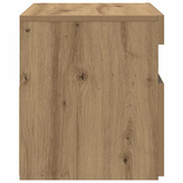 Szafka pod TV z oświetleniem LED, dąb artisan, 60x35x40 cm