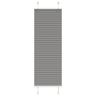 Roleta plisowana antracytowa 50x150 cm Szerokość tkaniny 49,4cm