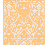 vidaXL Dywan na zewnątrz, pomarańczowo-biały, 160x230 cm, PP