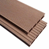 Deska Tarasowa 6 pcs Brązowy Kompozyt drewniano-plastikowy