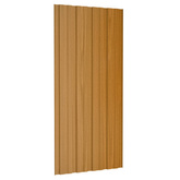 Panel dachowy 12 pcs naturalny 100 x 45 cm Stal galwanizowana