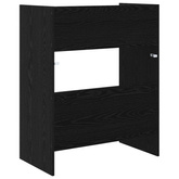 Stół DJ-ski Czarny dąb 82 x 45 x 102 cm Drewno inżynieryjne