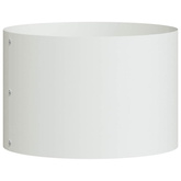 Pierścień doniczki 5 pcs Biały 30 x 30 x 20 cm Stal zimnogięta