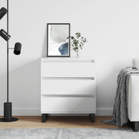 vidaXL Komoda, biała, 60x35x70 cm, materiał drewnopochodny model standard