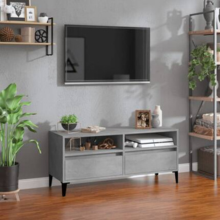 vidaXL Szafka pod TV, szarość betonu, 100x34,5x44,5 cm wariant 5