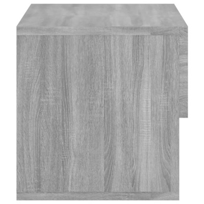 vidaXL Wiszące szafki nocne, 2 szt., szary dąb sonoma model standard