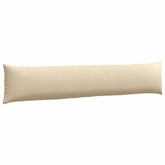 Poduszki na sofę 2 pcs Kremowy 200 x 40 cm tkanina