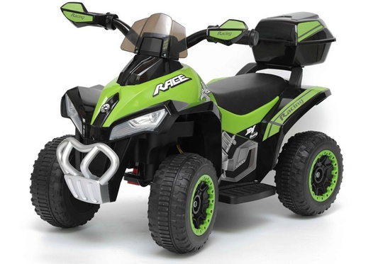 Quad na Akumulator GTS1188-A Światła LED Muzyka Schowek Zielony