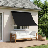 Markiza Czarny 400 x 150 cm 180 g / m? Poliester z powłoką PU